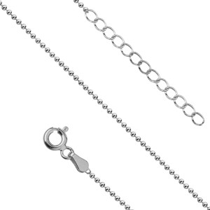 Bratara de picior argint cu bilute DiAmanti BEAD120RX-DIA (Argint 925‰ 1,4 g.)
